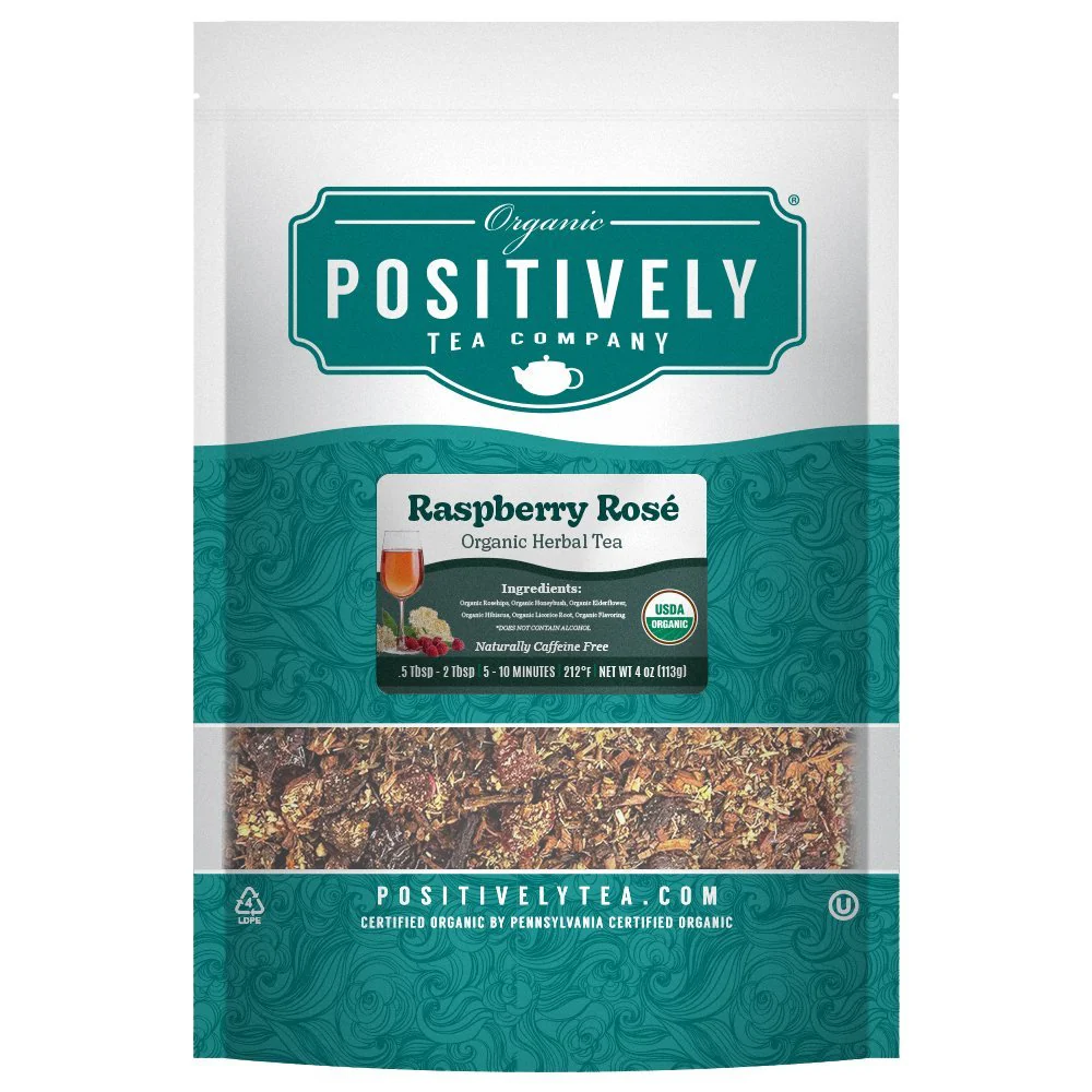 Organic Raspberry Rosé - Loose Leaf Tea - Image 3