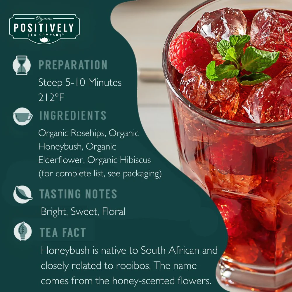Organic Raspberry Rosé - Loose Leaf Tea - Image 4