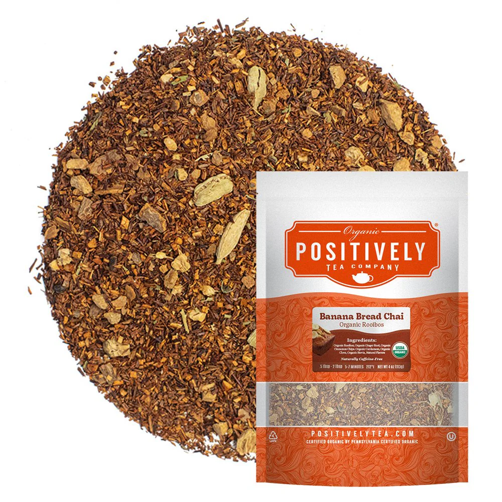 Organic Banana Bread Chai Rooibos - Loose Leaf Tea - Image 2