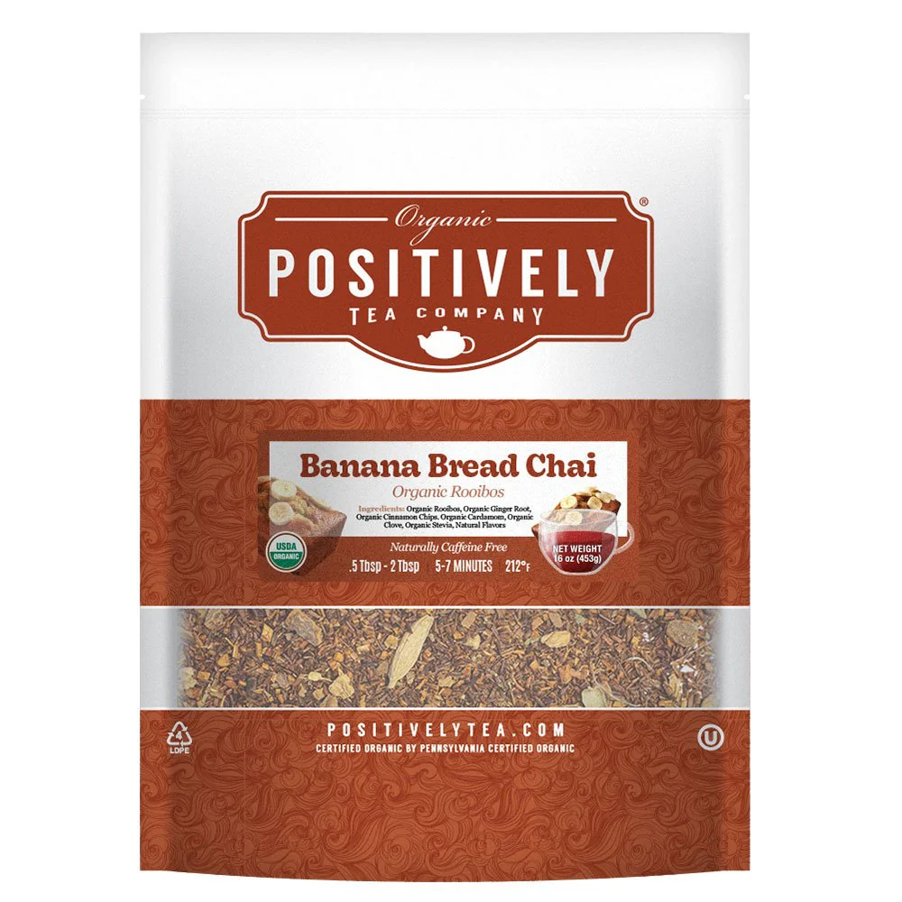 Organic Banana Bread Chai Rooibos - Loose Leaf Tea - Image 8