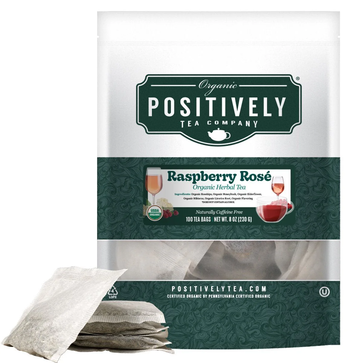 Organic Raspberry Rosé - Tea Bags - Image 8