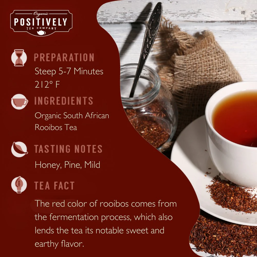 Organic South African Red Rooibos - Tea Bags - Image 3