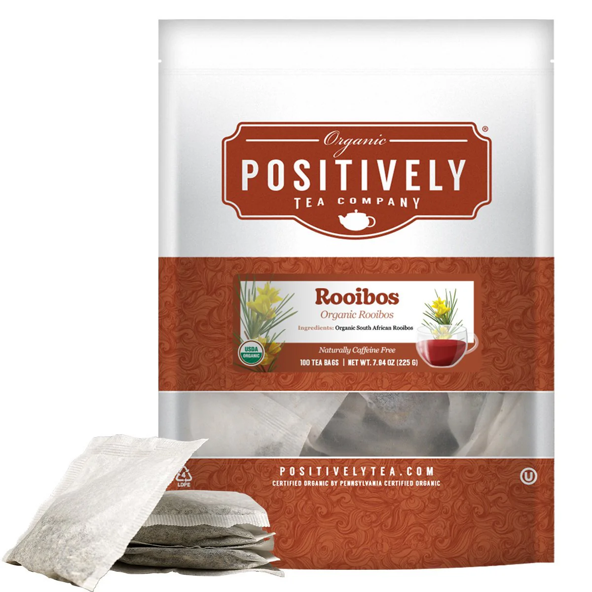 Organic South African Red Rooibos - Tea Bags - Image 8
