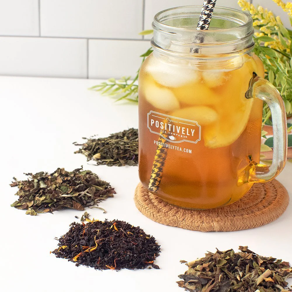 Positively Tea Mason Jar - Image 2