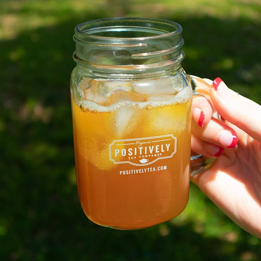Positively Tea Mason Jar - Image 4