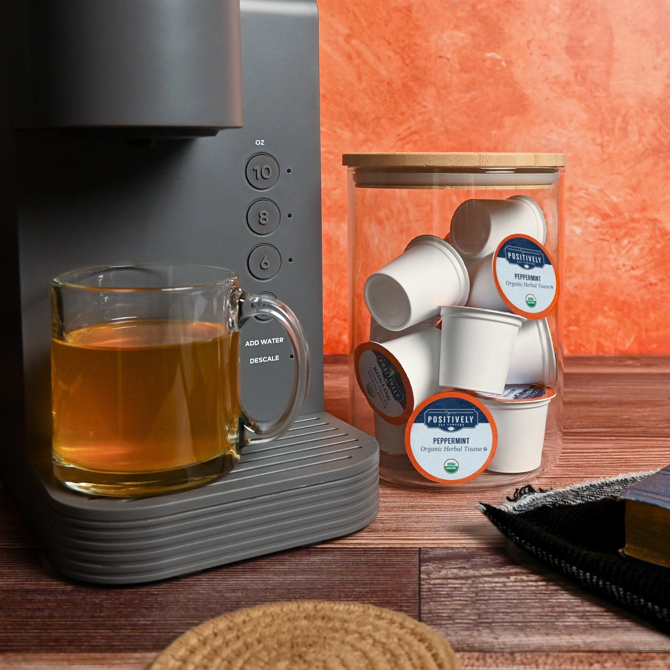 Organic Peppermint Leaf Herbal - Classic Tea Pods - Image 2