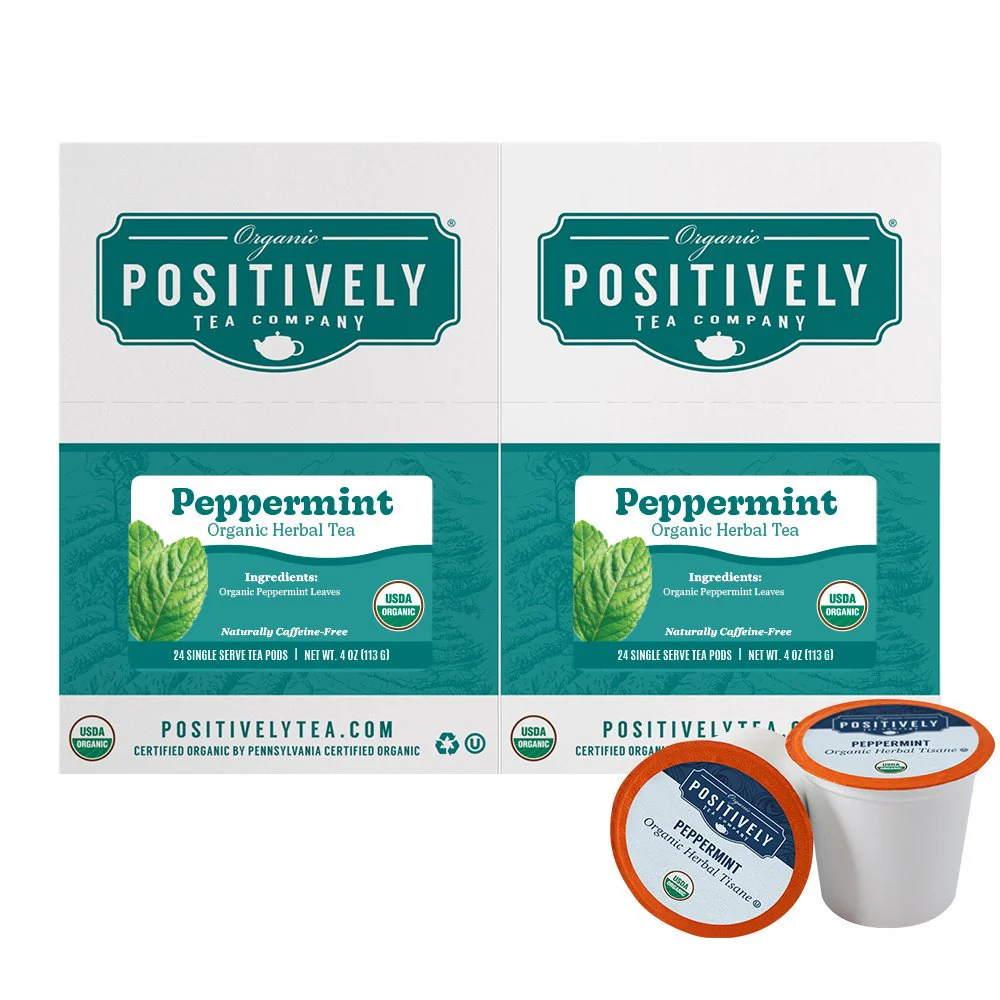 Organic Peppermint Leaf Herbal - Classic Tea Pods - Image 5