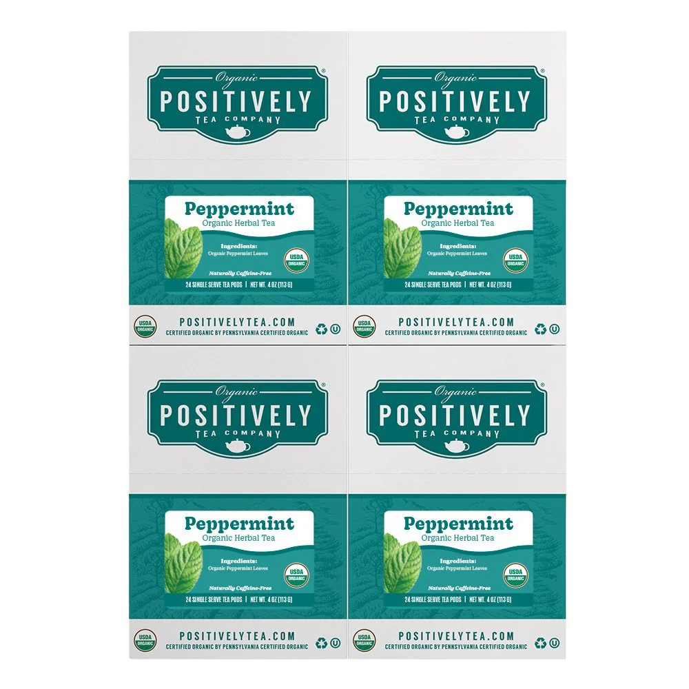 Organic Peppermint Leaf Herbal - Classic Tea Pods - Image 6
