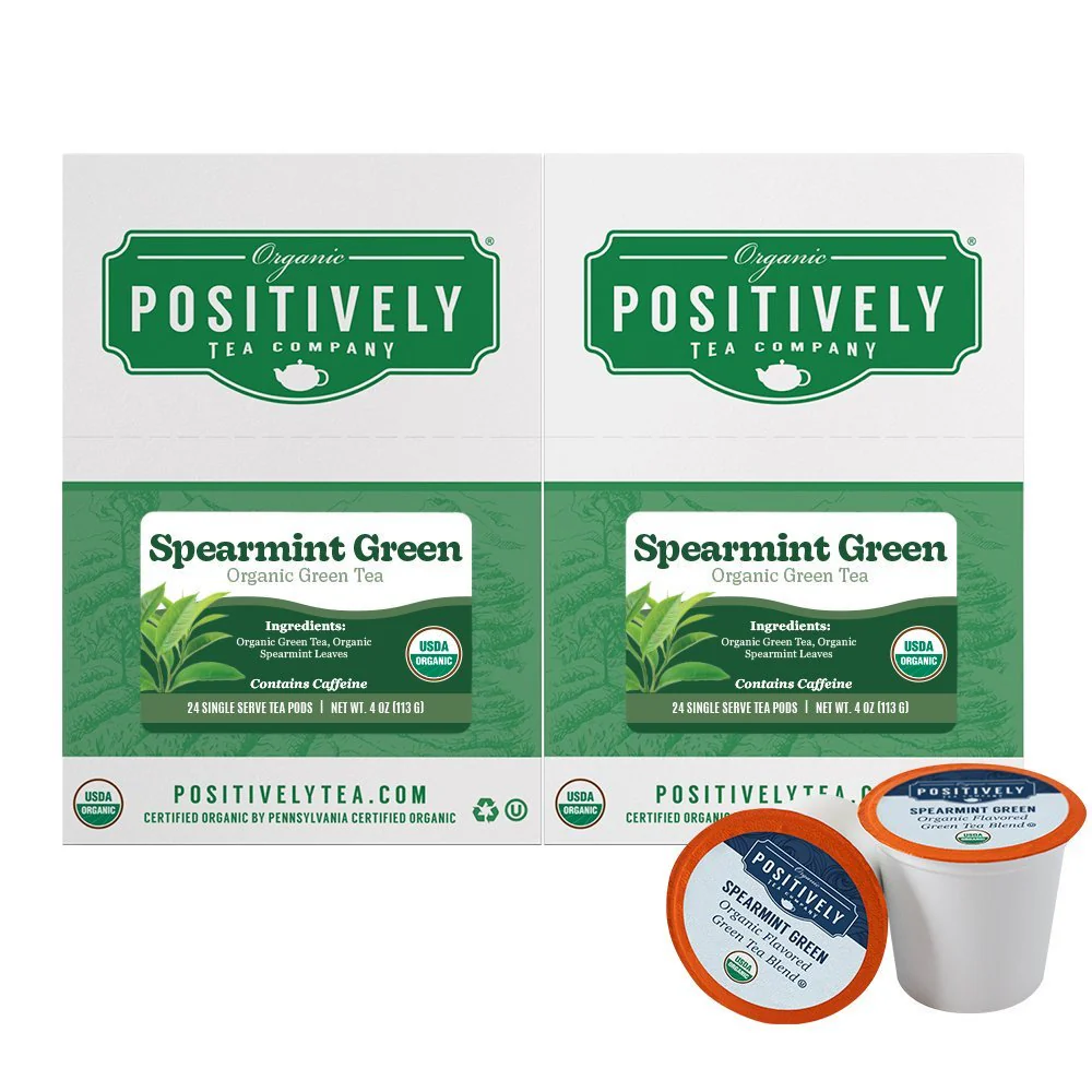 Organic Spearmint Green - Classic Tea Pods - Image 7