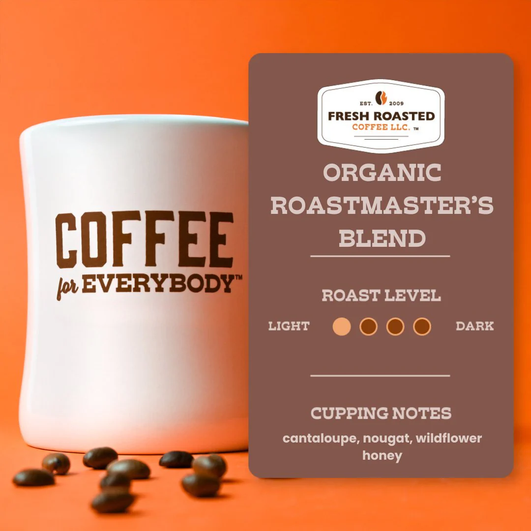 Organic Roastmaster's Blend - Roasted Coffee - Image 4