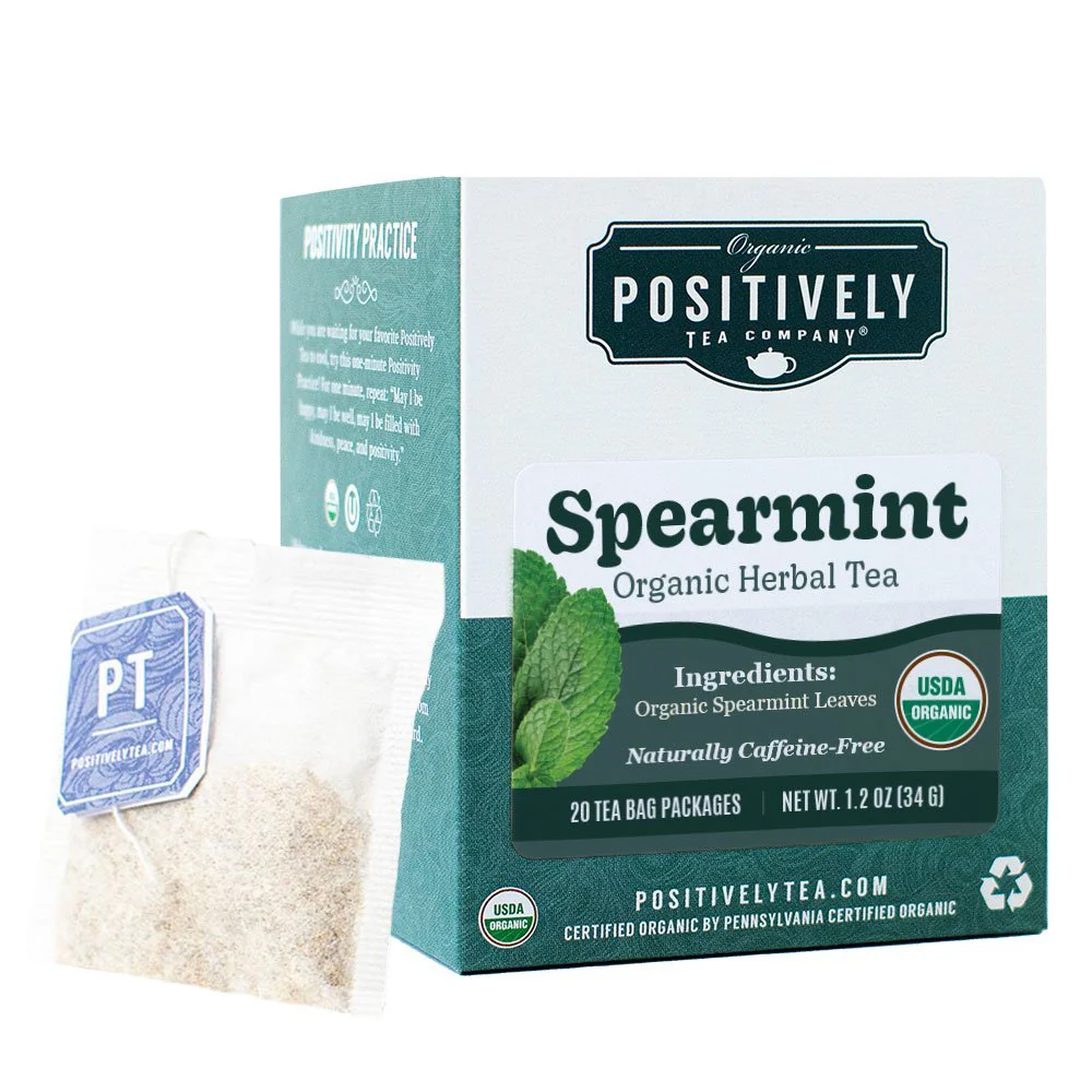 Organic Spearmint Leaf Herbal - Tea Bags - Image 2