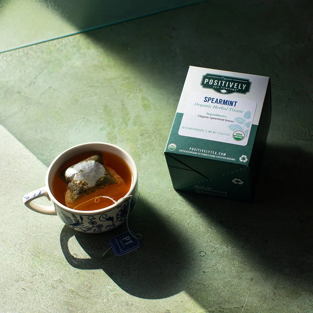 Organic Spearmint Leaf Herbal - Tea Bags - Image 7