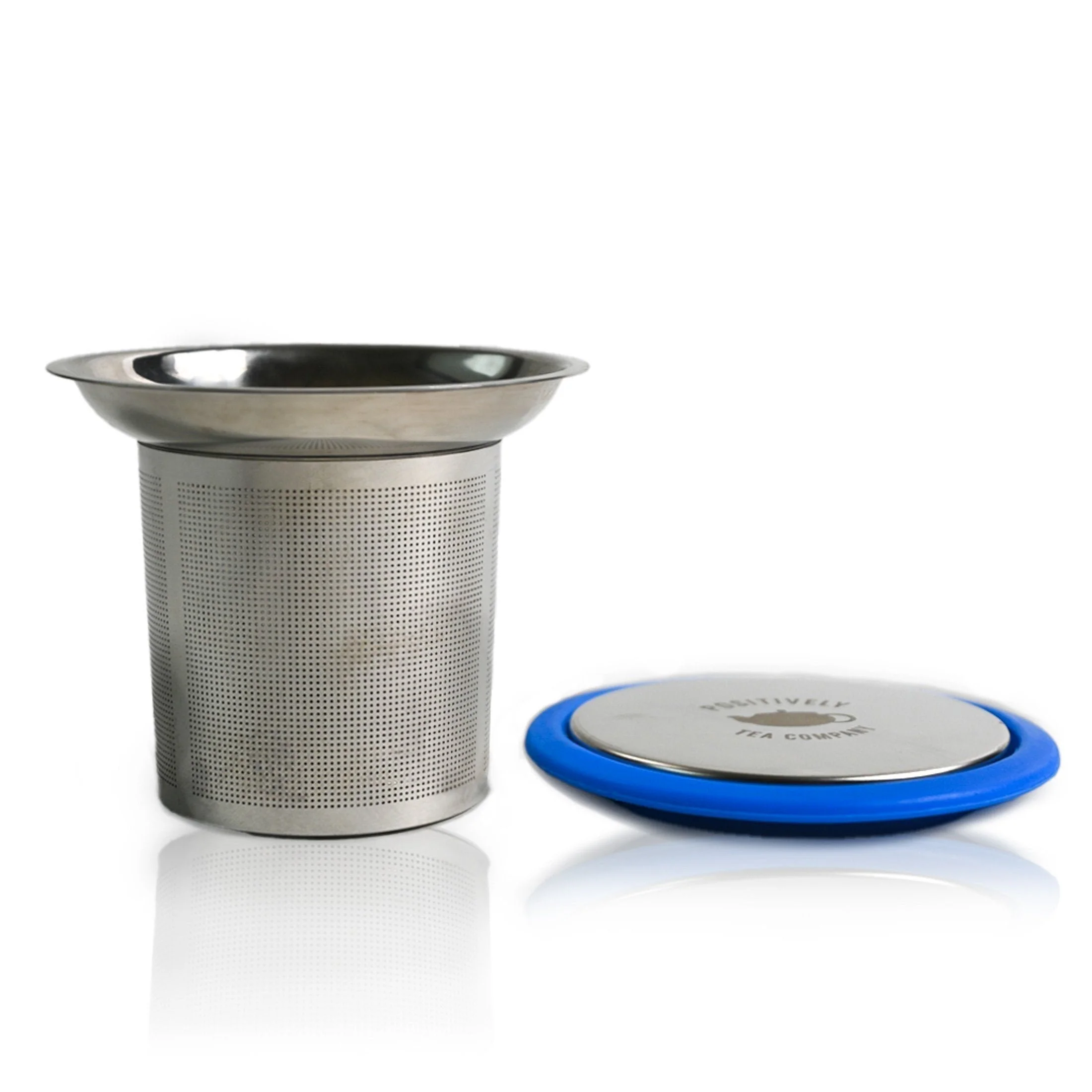 Stainless Steel Brew Basket with Lid - Image 2