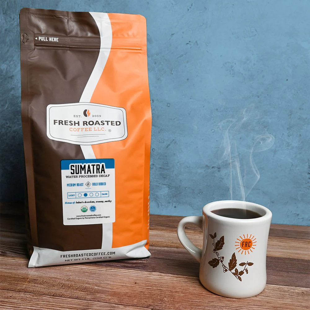 Organic Sumatra Water-Processed Decaf - Roasted Coffee - Image 5