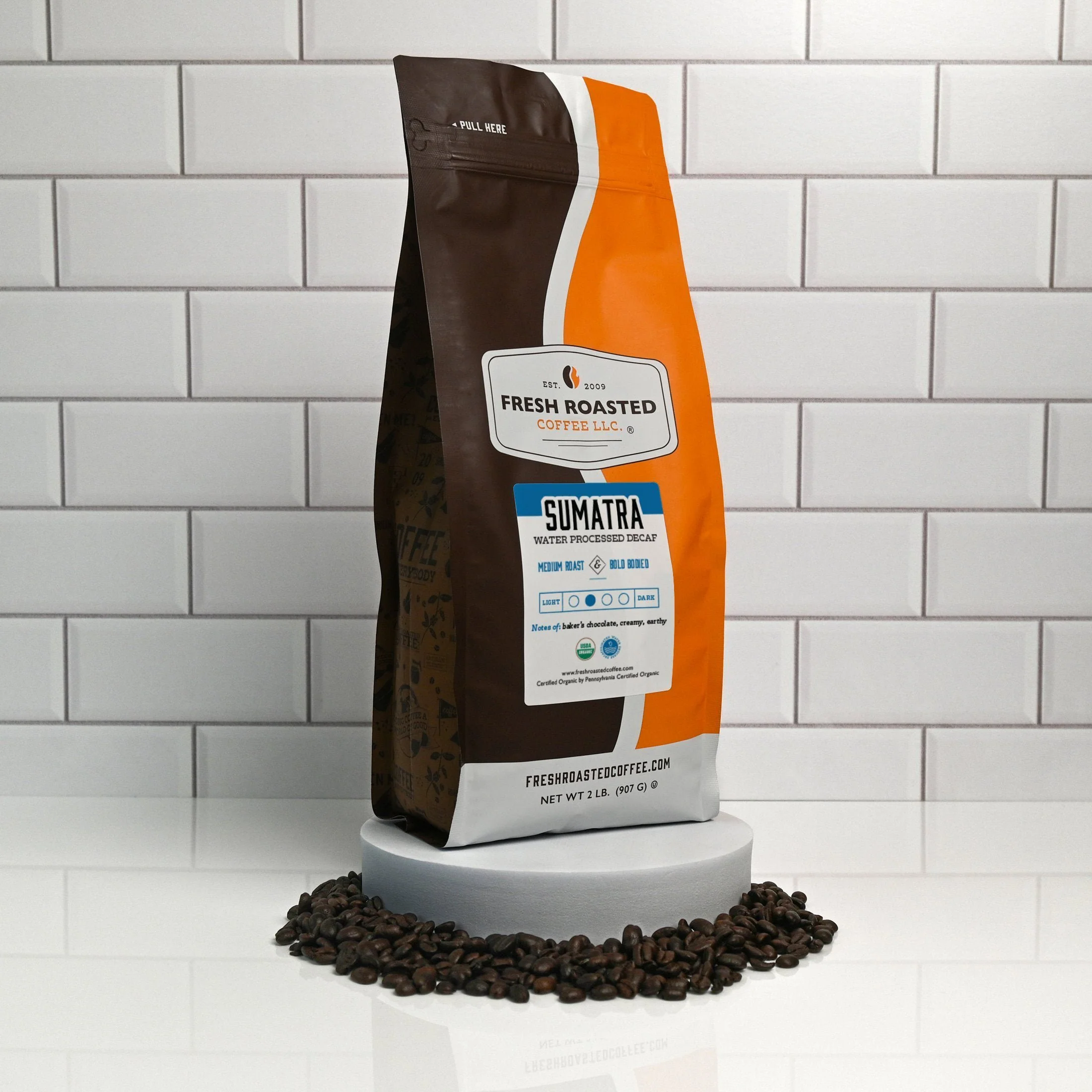 Organic Sumatra Water-Processed Decaf - Roasted Coffee - Image 7