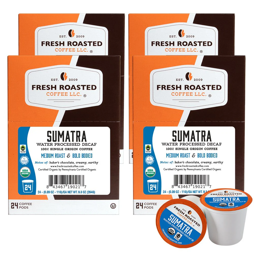 Organic Sumatra Water-Processed Decaf - Classic Coffee Pods - Image 4