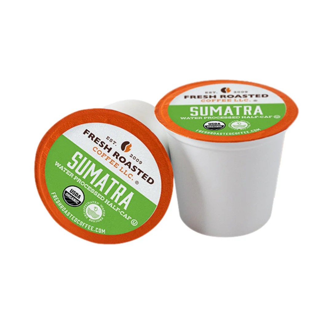 Organic Sumatra Water-Processed Half Caf - Classic Coffee Pods - Image 5