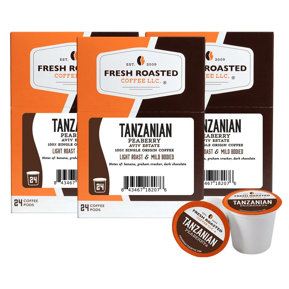 Tanzanian Peaberry Aviv Estate - Classic Coffee Pods - Image 3