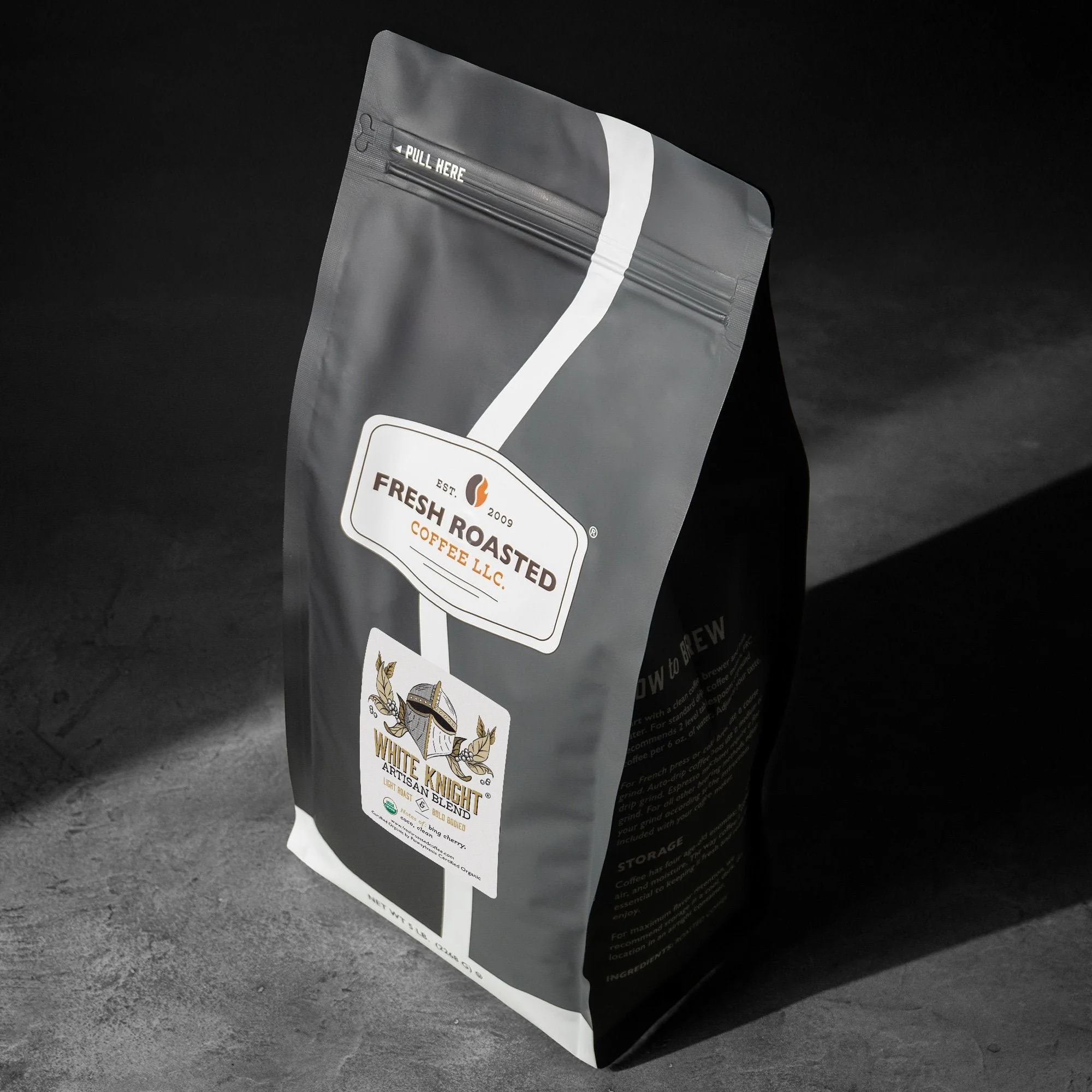 Organic White Knight - Roasted Coffee - Image 5