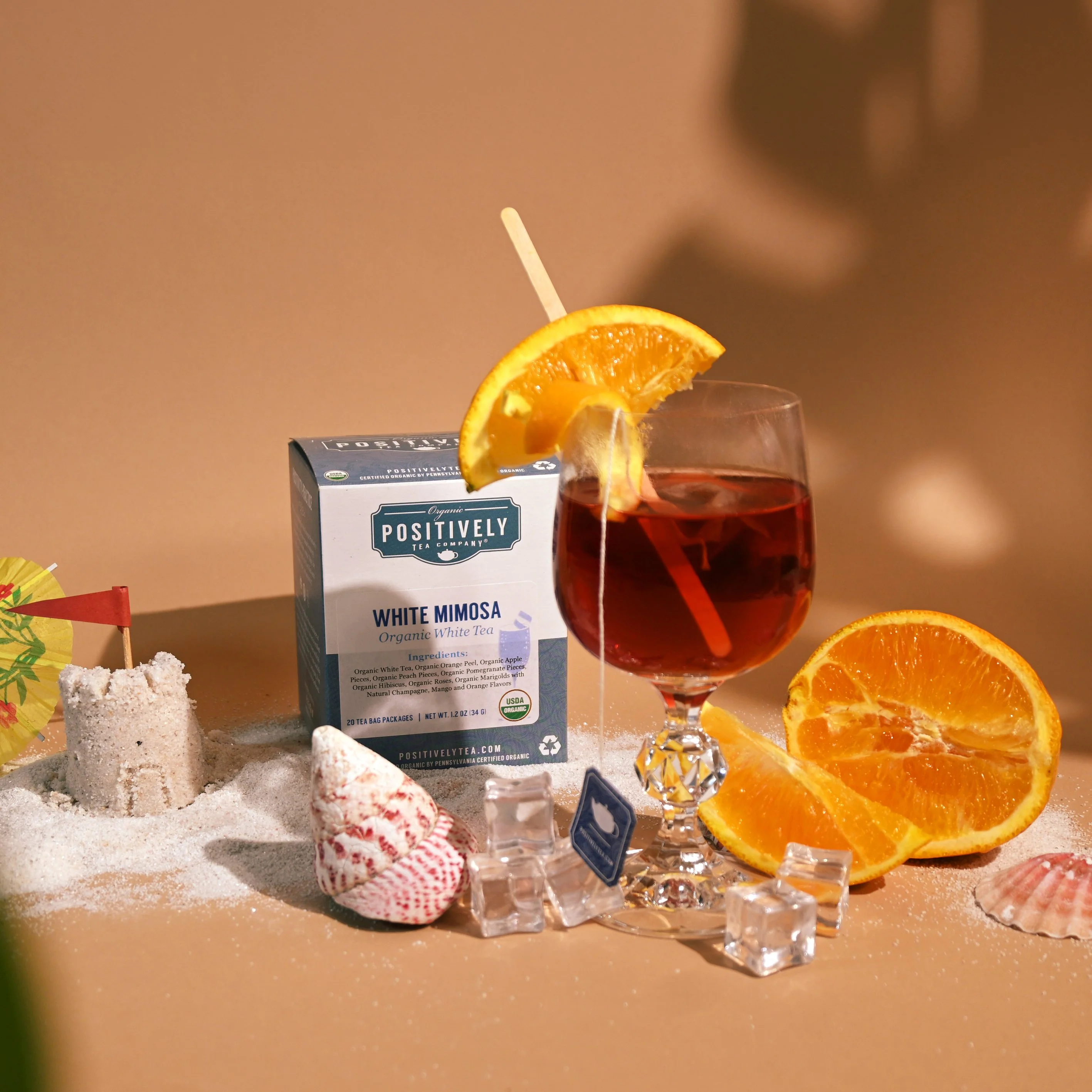 Organic White Mimosa -  Tea Bags - Image 3